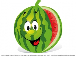 Free Watermelon Vector For Download About Clipart