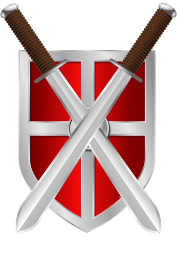 Swords And Shield Clipart