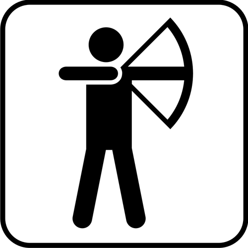 Of Archery Facilities Available Sign Clipart
