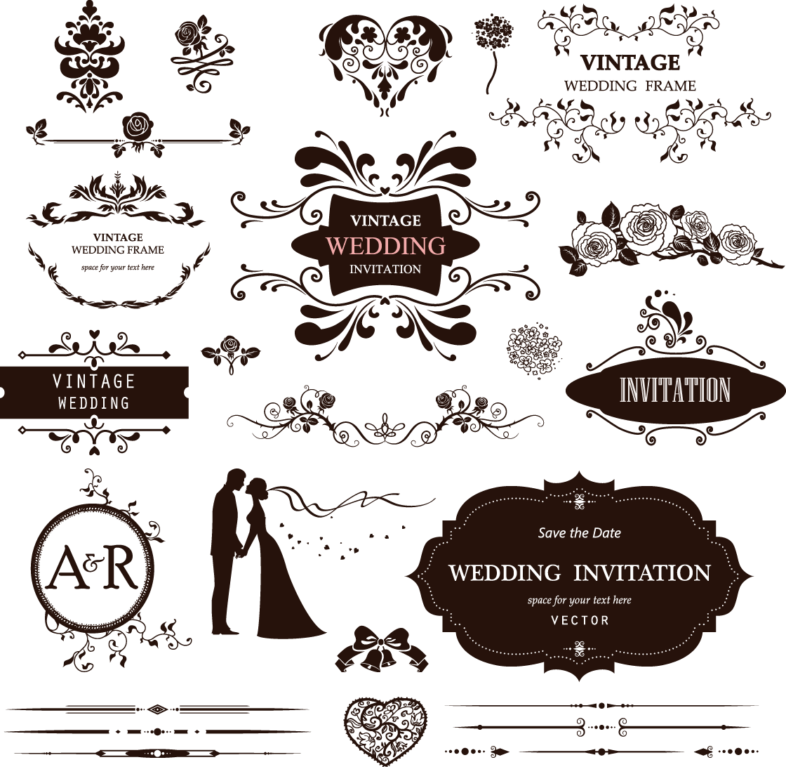 Decorative Pattern Vector Wedding HD Image Free PNG Clipart