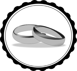 Wedding Rings At Clker Vector Free Download Png Clipart