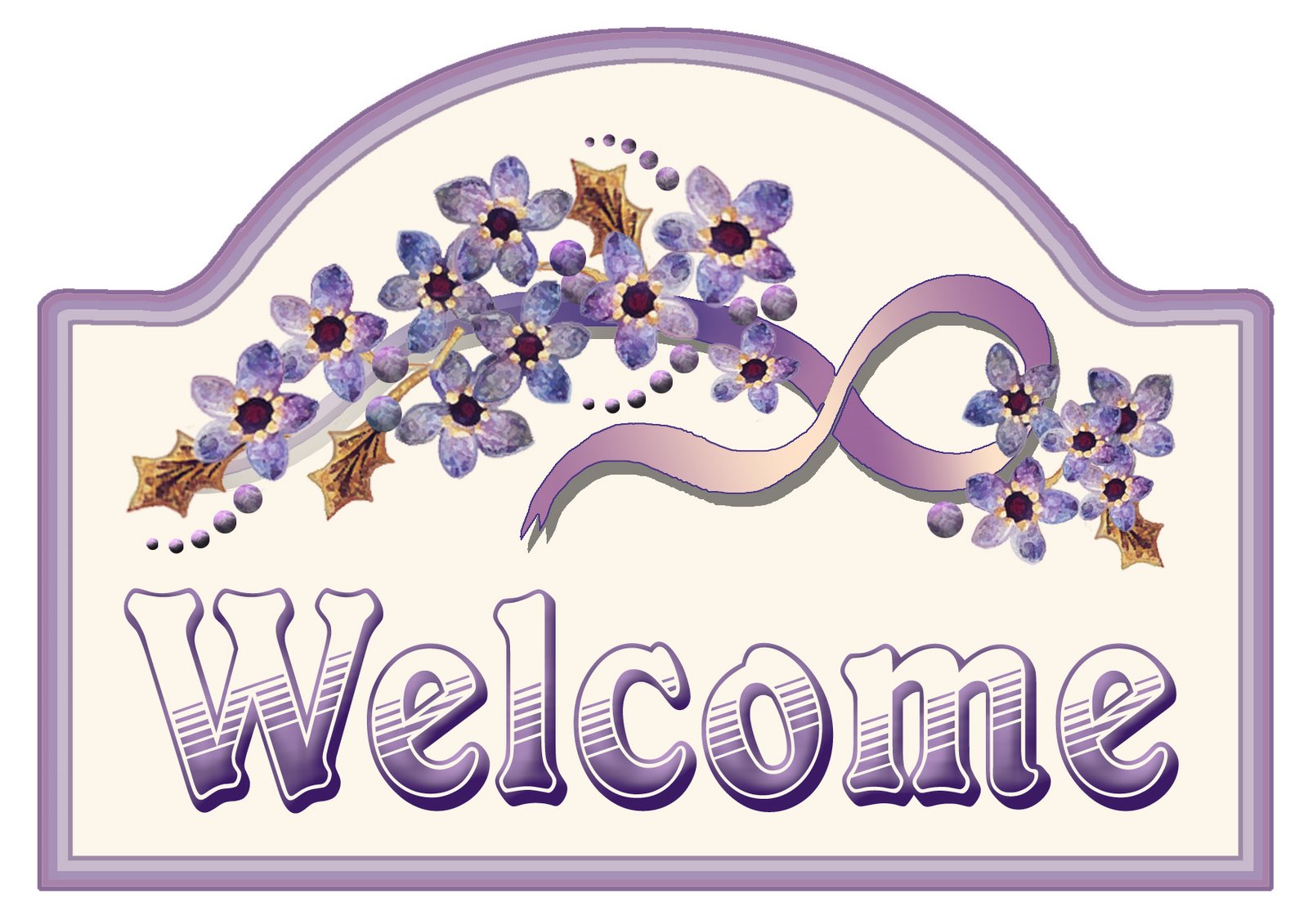 Welcome 5 Transparent Image Clipart