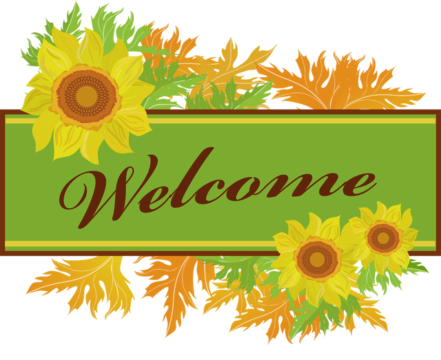 Free Welcome Graphics Image Png Clipart