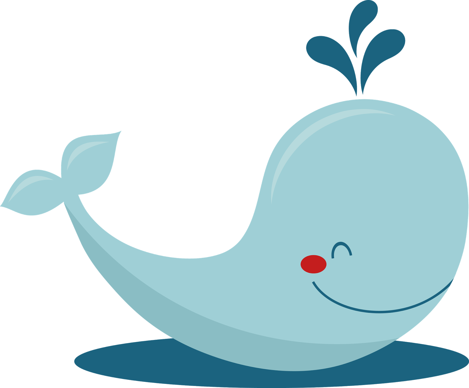 Cartoon Whale Vector In Open Office Drawing Clipart