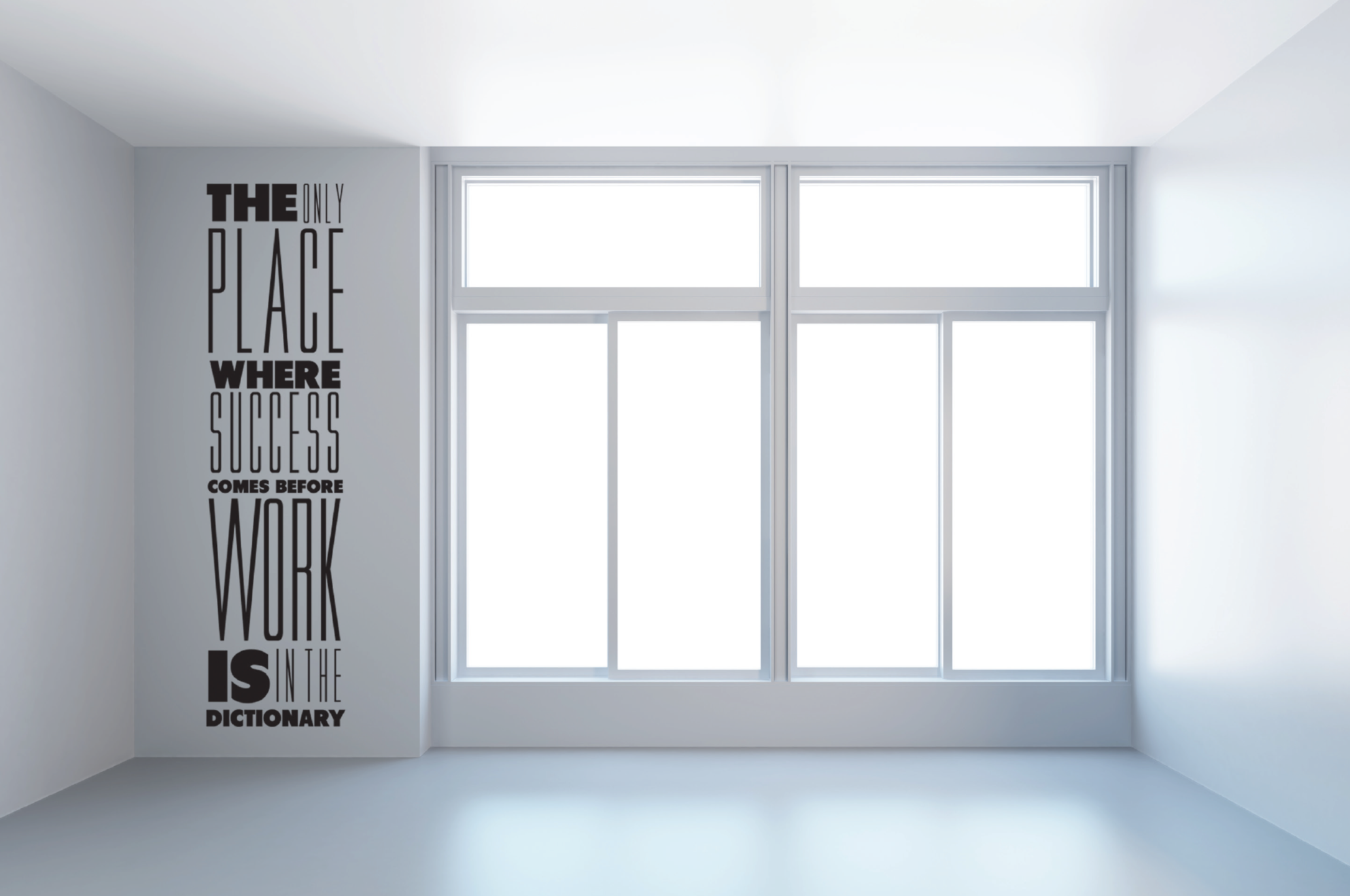 Room Wall Photography Rendering Window Stock 3D Clipart