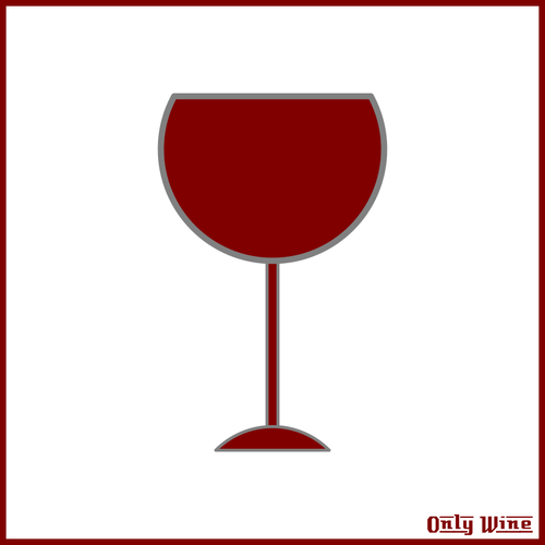 Red Wine Glass Symbol Clipart