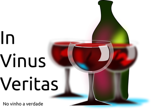 Of Friends Of Wine Sign Clipart