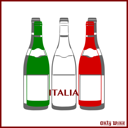 Italian Wine Clipart