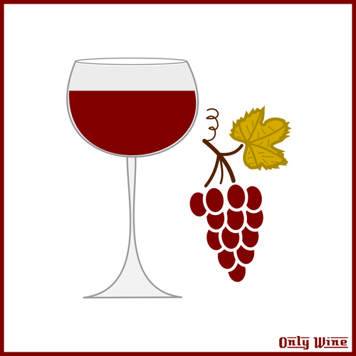 Grapes And Wine Clipart