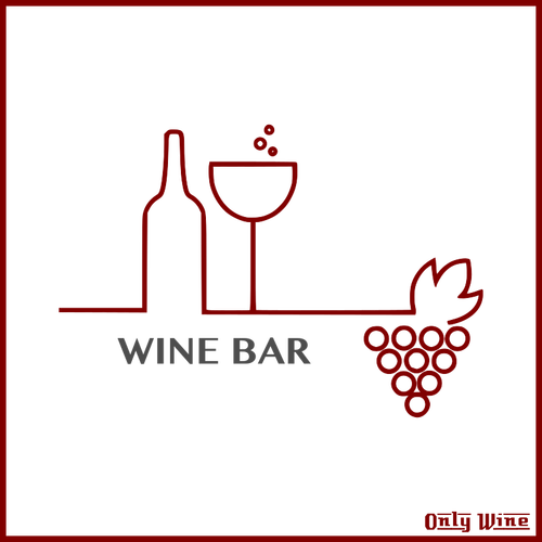 Wine Bar Logo Clipart