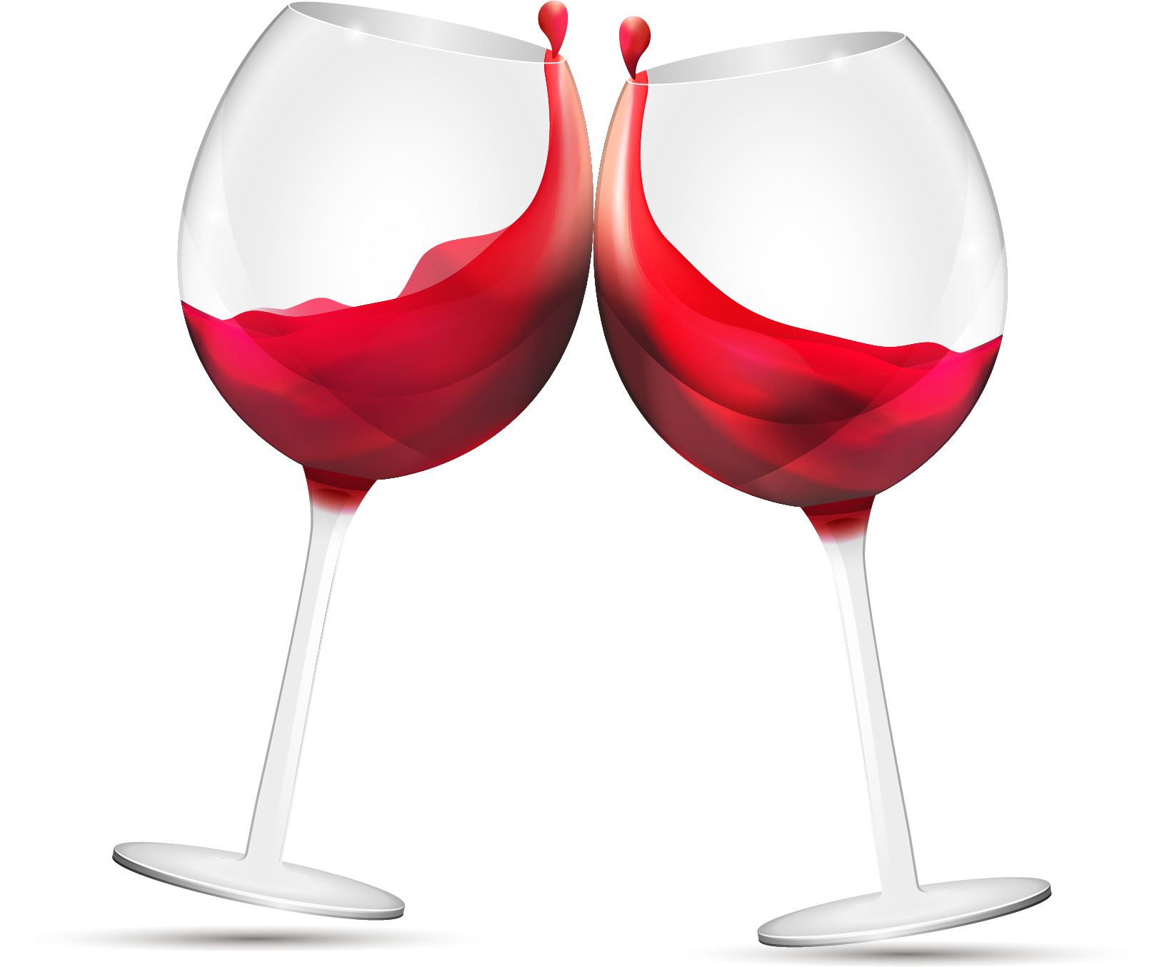 Glasses Red Wine PNG Free Photo Clipart