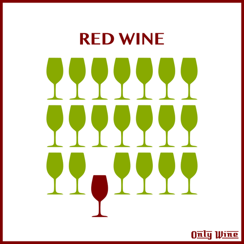 Red Wine Only Clipart