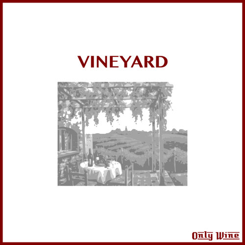 Romantic Wineyard Clipart