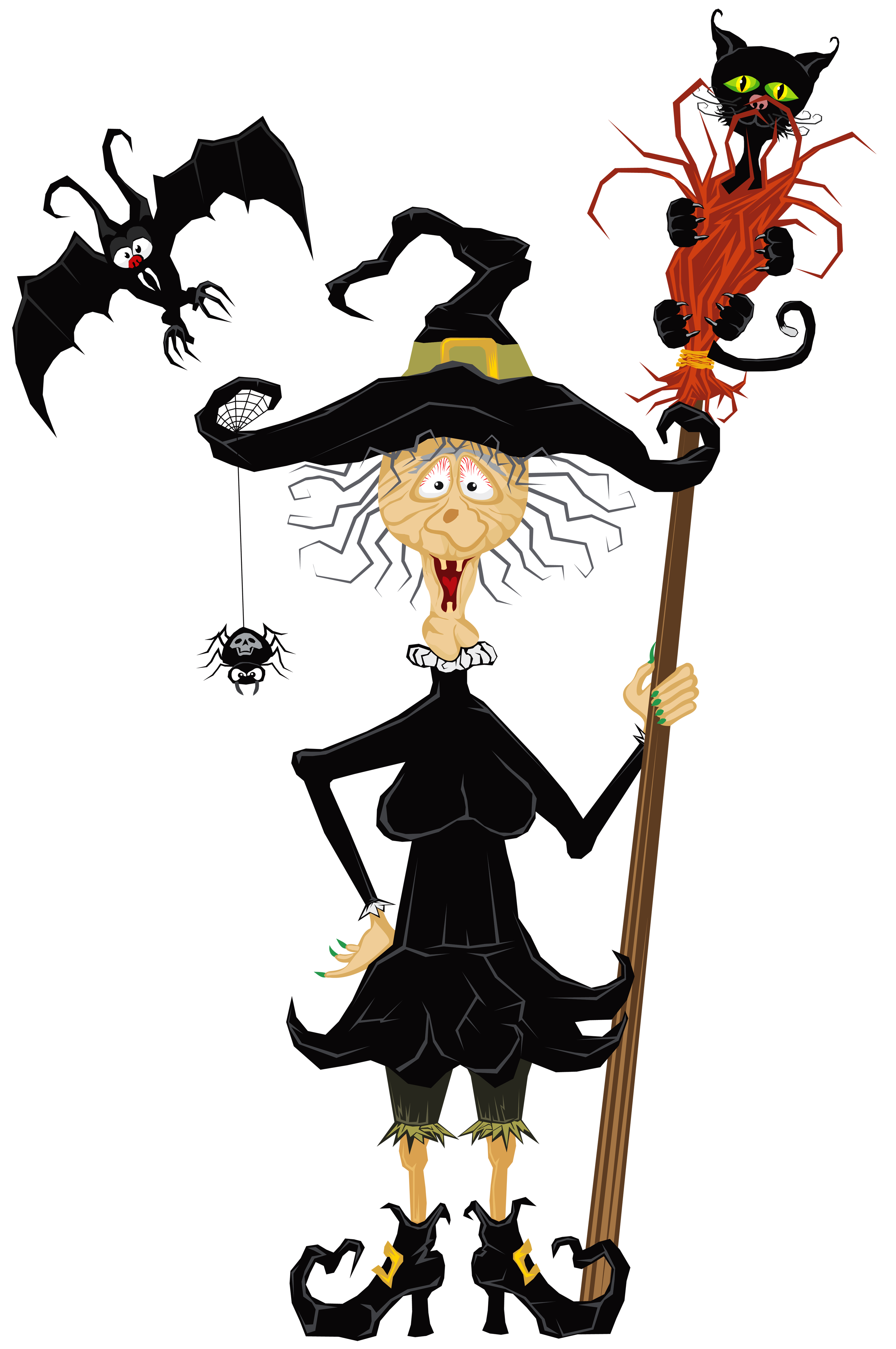 Halloween Creepy Witch Png Image Clipart