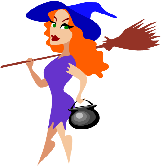 Free Of Halloween Witches Hd Image Clipart