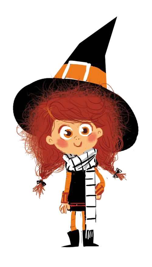 Witch Halloween Cartoon Illustration Witchcraft PNG Image High Quality Clipart