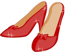Wizard Of Oz Ruby Slippers Kid Clipart