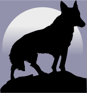 Animated Wolf Transparent Image Clipart