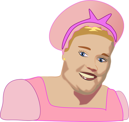 Drawing Of Voluptuous Woman Clipart