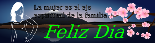 Of Banner For Woman'S Day In Spanish Clipart