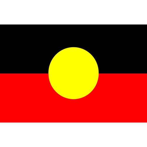 Flag Of Australian Aborigines Clipart
