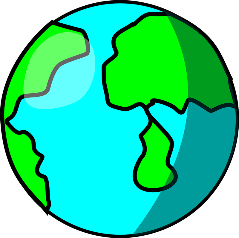 World Top Globe Image Free Download Clipart