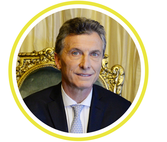Head Mauricio Of Macri State Aires Buenos Clipart