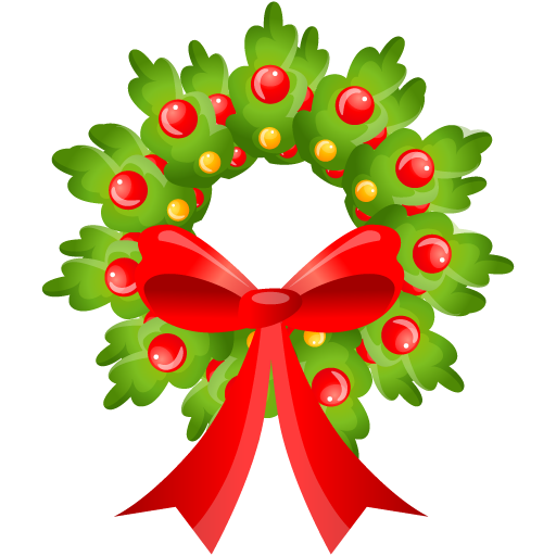 Merry Christmas Wreath Kid Png Image Clipart