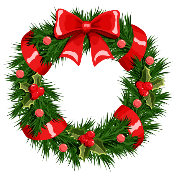 Clipart Of Christmas Wreaths 3 Image Clipart
