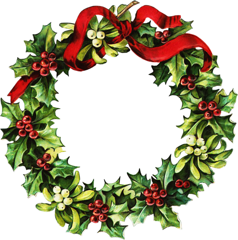 Christmas Wreath Border Kid Hd Photo Clipart