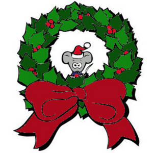 Free Christmas Wreaths Png Images Clipart
