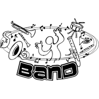 Clip Art Band And Orchestra Kid Fire PNG Image