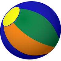 Multi Color Beach Ball Vector Hd Image Sunflower PNG Image