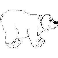 Bear Black And White Free Download Png PNG Image