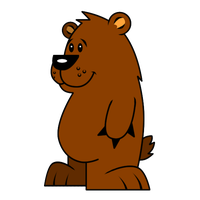 Clip Art Cartoon Teddy Bear Redonkulous PNG Image