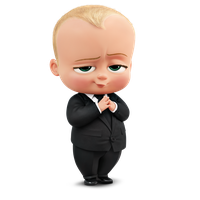 Download Infant Big Boss Animation Baby The Film Clipart PNG Free ...