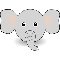 Of Funny Elephant'S Head Man PNG Image