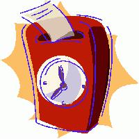 Work Time Clock Png Image Fire PNG Image