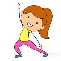 Sticky Girl Workout And Others Art Inspiration PNG Image