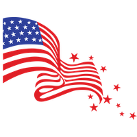 Free American Flag 5 Png Image Alligator PNG Image