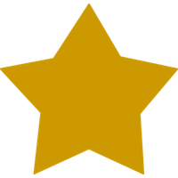 Gold Star At Vector Transparent Image Fire PNG Image