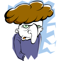 Of Man With Big Nose PNG Image