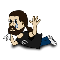 Bye Bye Comic Character PNG Image