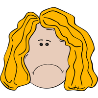 Orange Sad Face Also Sad Smiley Face Florida PNG Image