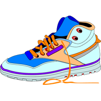 Download Sneaker Footprint Hd Image Clipart PNG Free | FreePngClipart