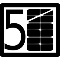 Stack Five Sideways Pictogram PNG Image