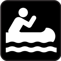 Pictogram For Kayaking PNG Image