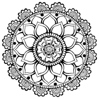 Henna Art Mehndi Free PNG HQ PNG Image