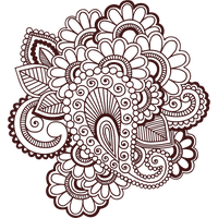 Tattoo Henna Drawing Mehndi Free Download PNG HQ PNG Image