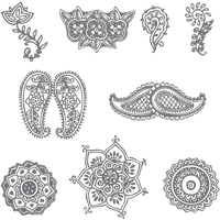 Tattoo Henna Drawing Mehndi PNG Image High Quality PNG Image